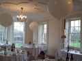 Giant balloons with lace